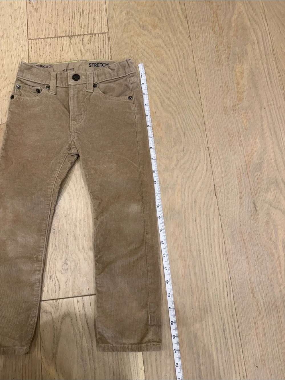 Crewcuts Kids Corduroy & Denim Trio - Green, Tan, Blue